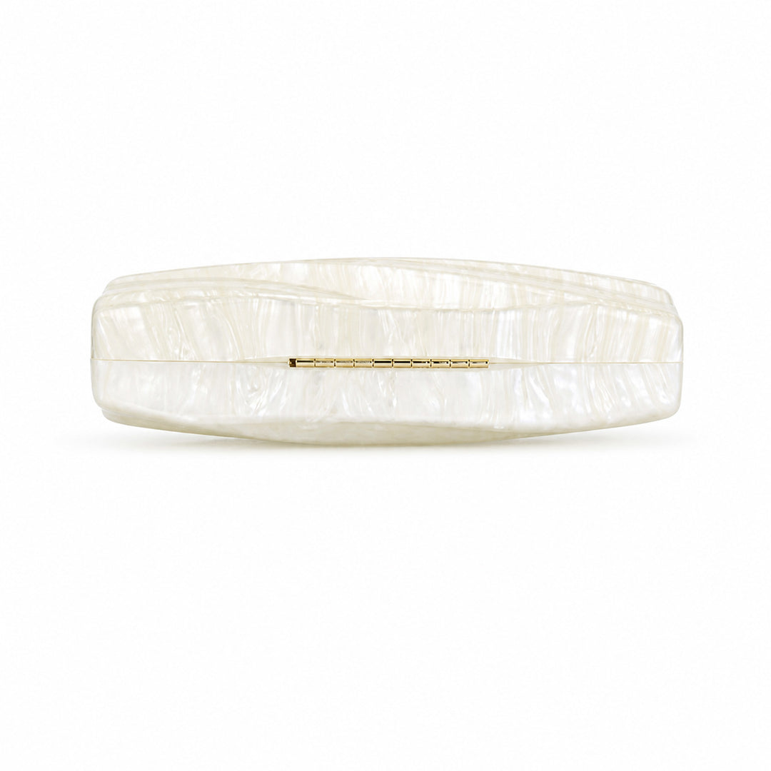 Contemporary Textured Acrylic Clutch