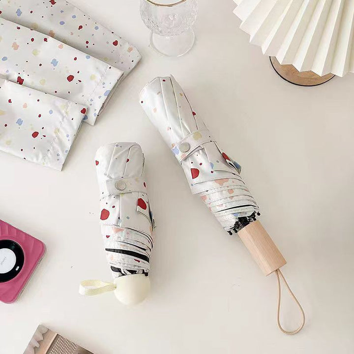 Women Rainbow Coated Umbrella Stornfield