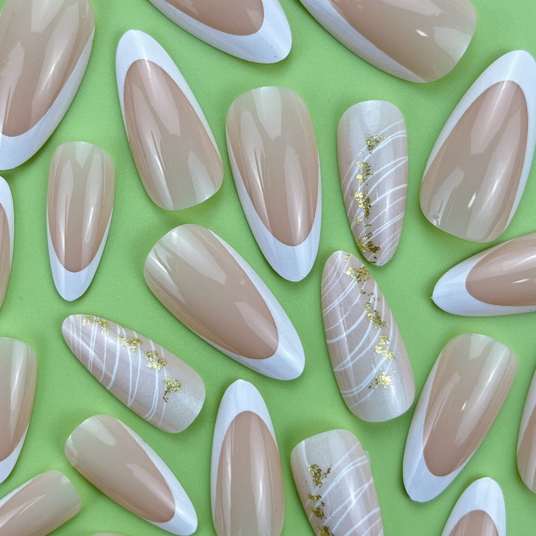 Elegant Almond-Shaped Nail Extensions Stornfield