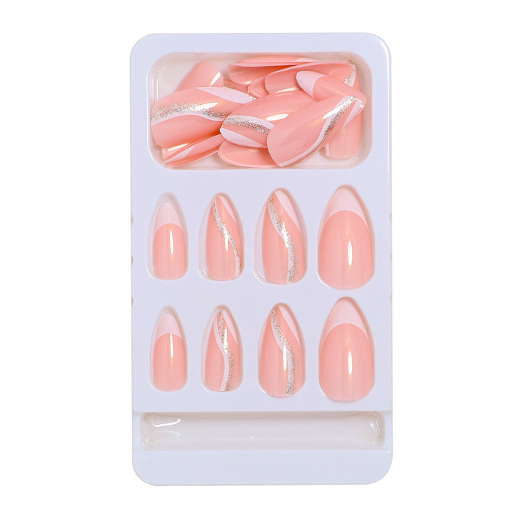 Stylish Press-On Nail Set Stornfield