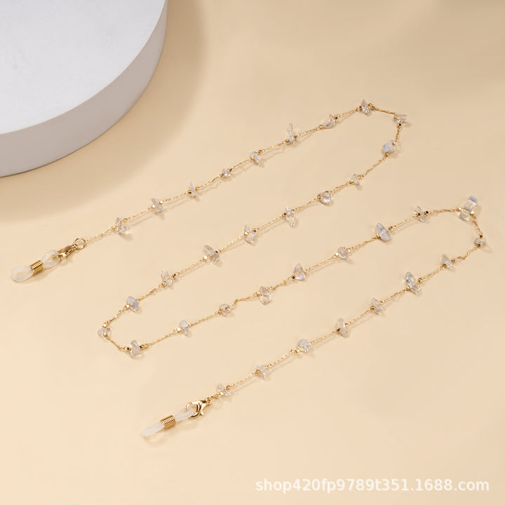 Multi-Color Stone Chain Necklace Stornfield