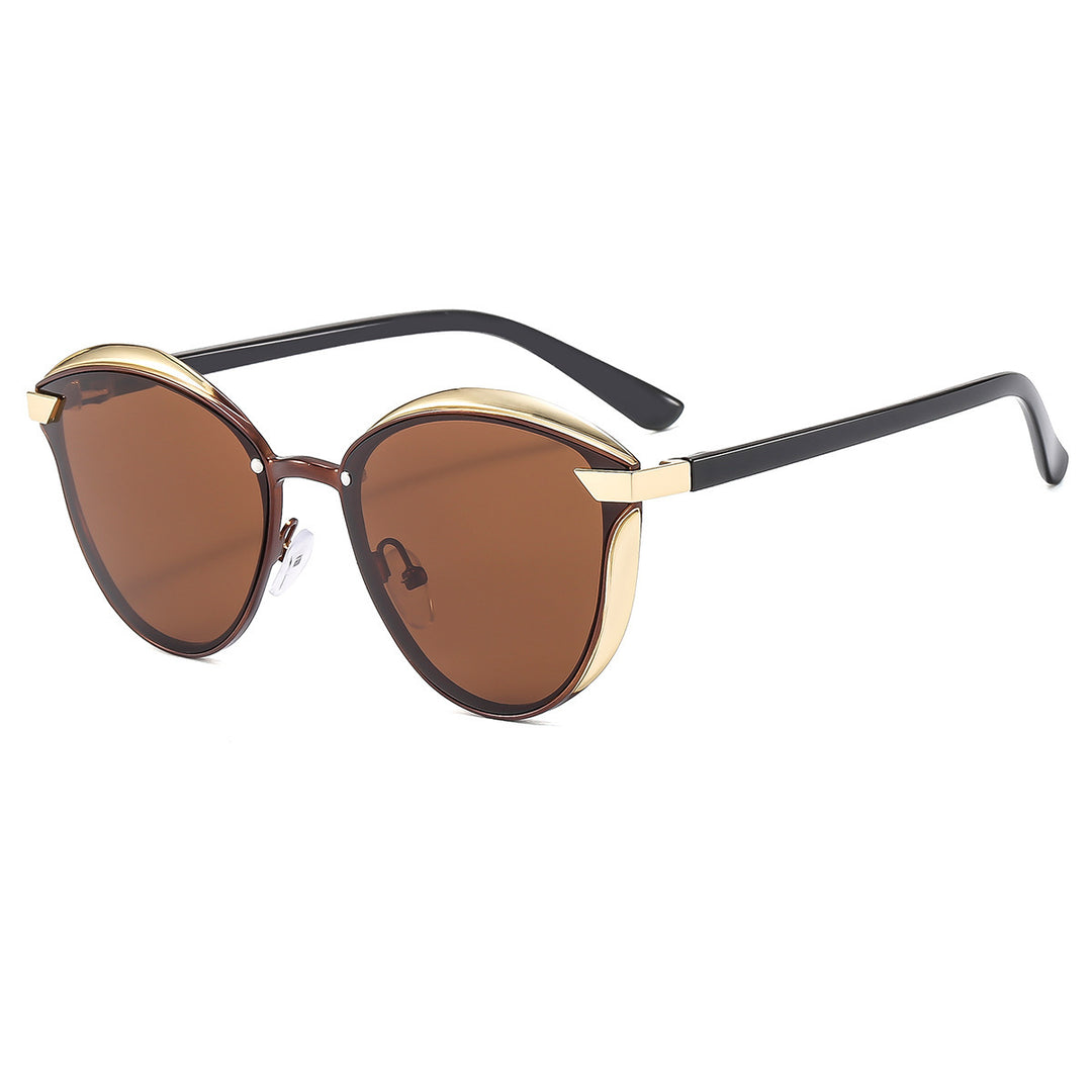 Women's designer sunglasses with elegant faceted design and high-quality UV protection Stornfield