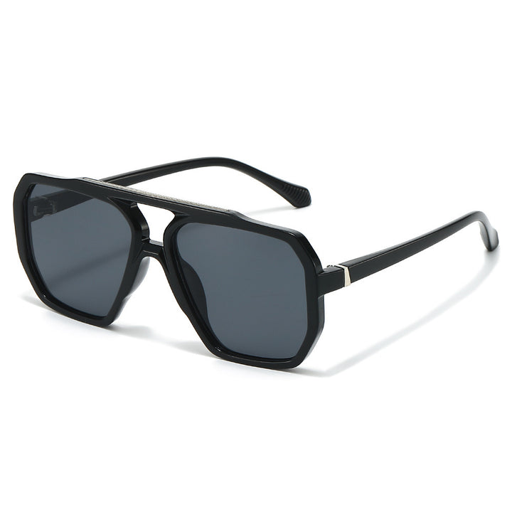 Oversized Hexagonal Frame Sunglasses Stornfield
