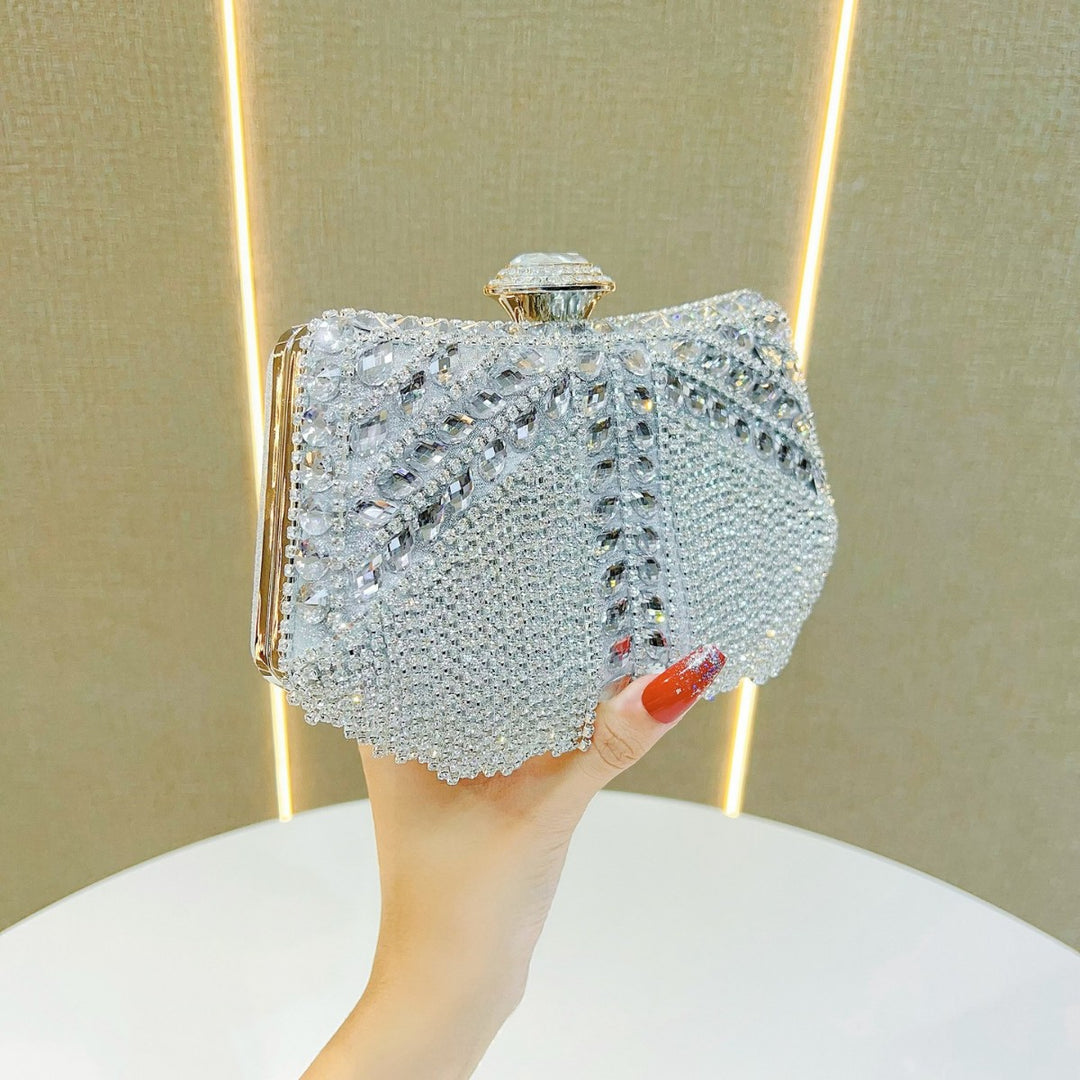 Beaded Crystal Evening Clutch