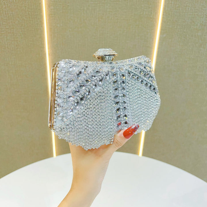 Beaded Crystal Evening Clutch