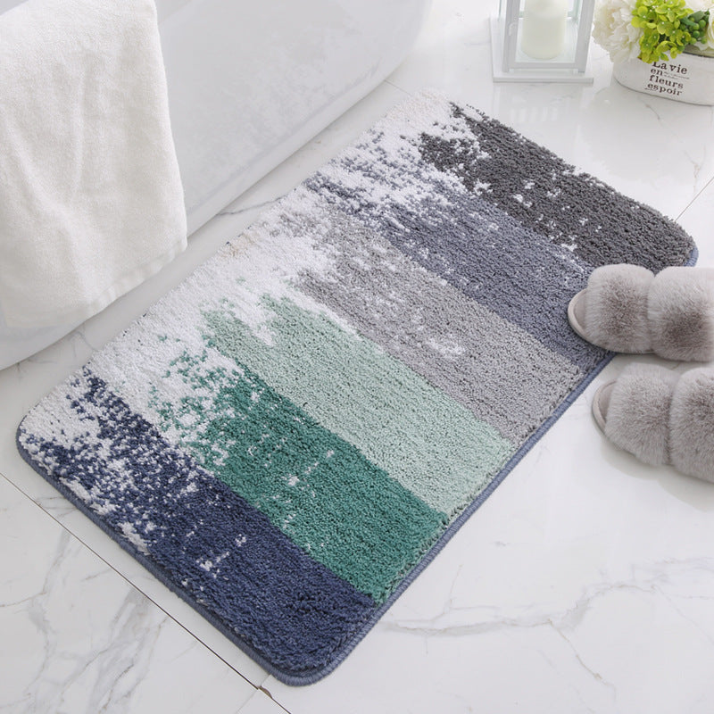 Plush Bathroom Rug Set