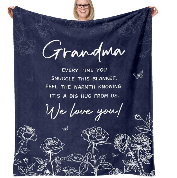 Sentimental Message Throw Blanket