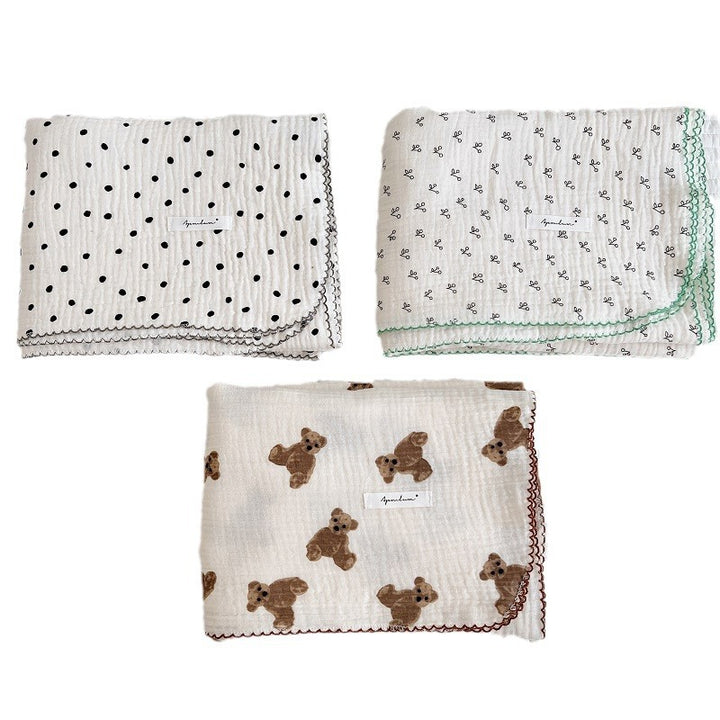 Lightweight Double-Layer Muslin Swaddle Blanket
