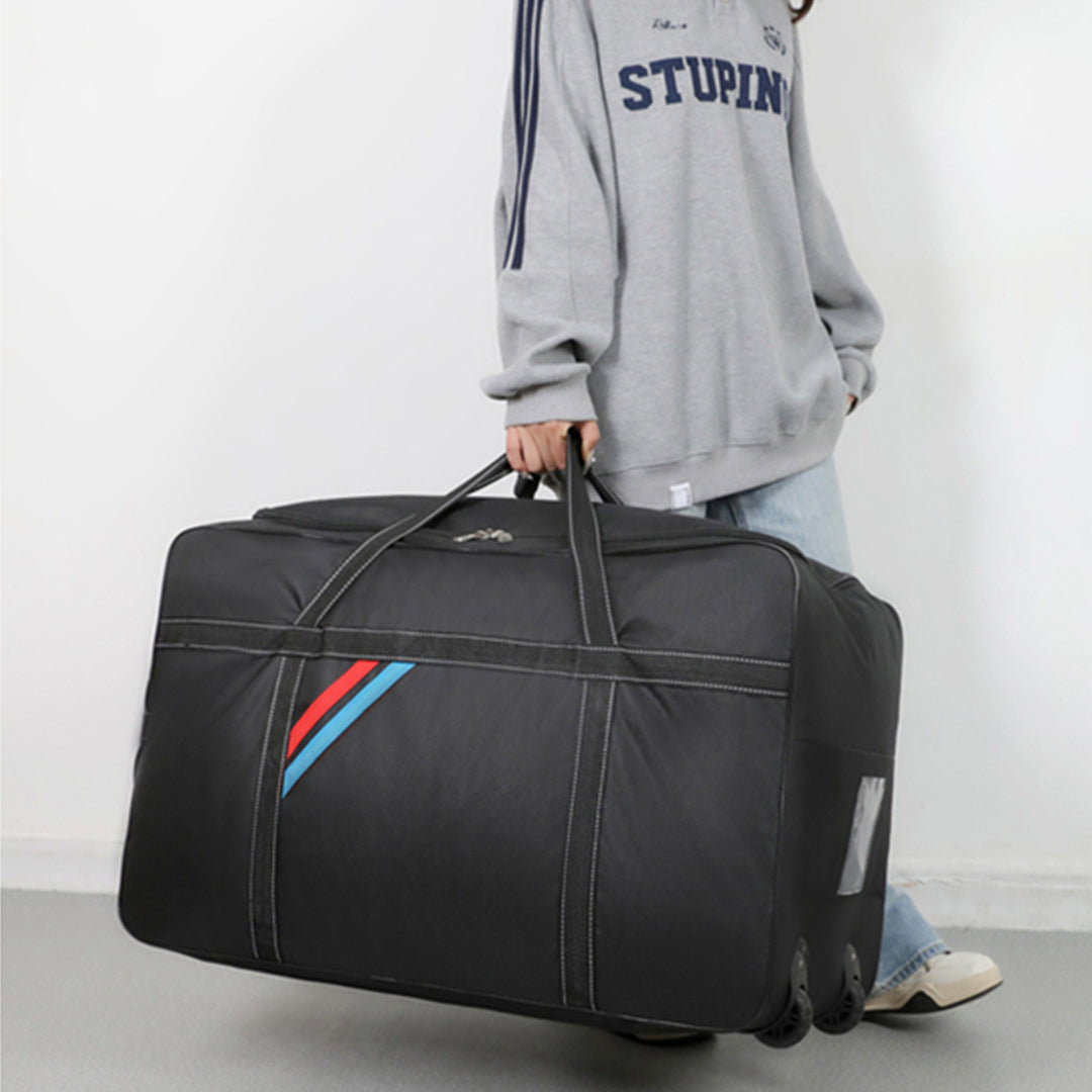 Spacious travel bag with lightweight wheels and reinforced carrying handle Stornfield