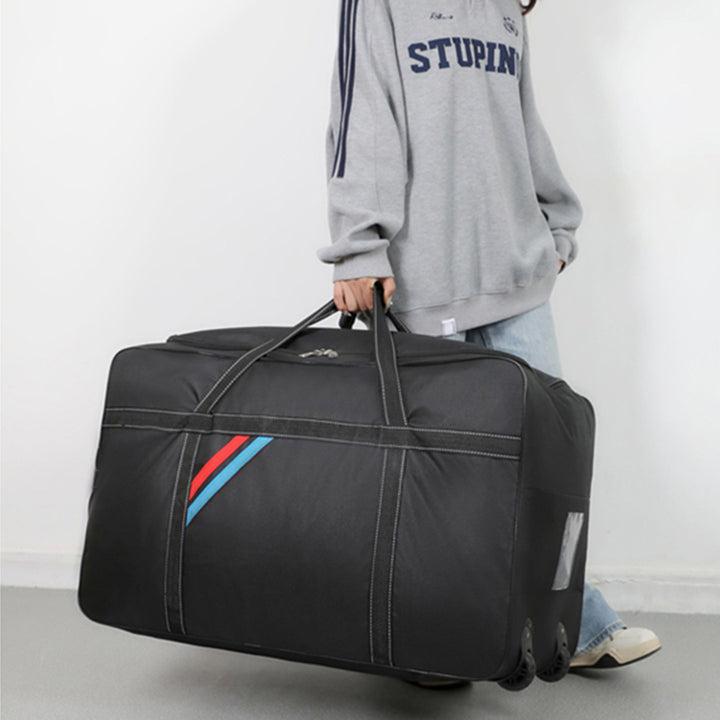 Spacious travel bag with lightweight wheels and reinforced carrying handle Stornfield