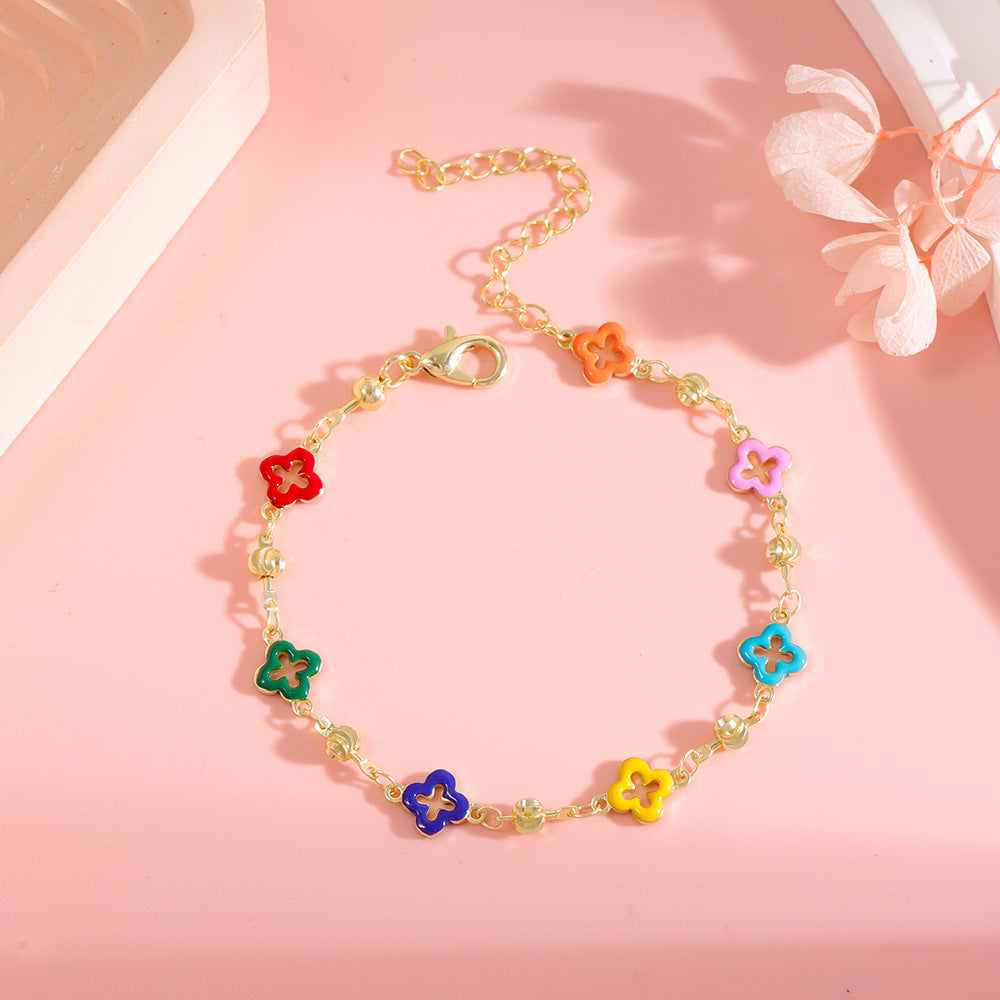Colorful Star Charm Anklet Stornfield 1788164326