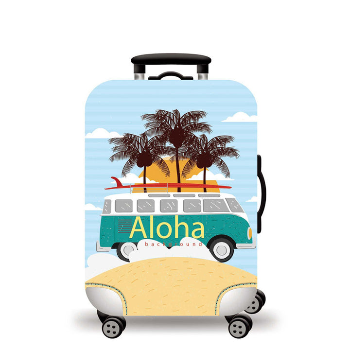 Unisex hard-shell suitcase with modern geometric design Stornfield