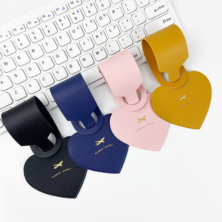 Heart-Shaped Luggage Identification Tag Stornfield