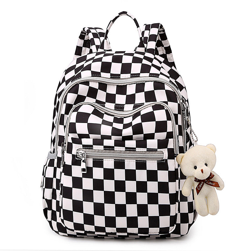 Checkerboard Pattern Backpack Stornfield