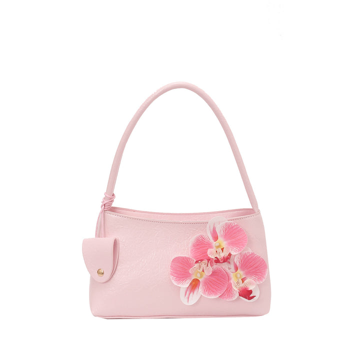 Floral Accent Handbag