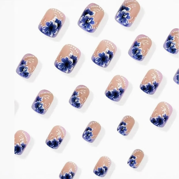 Floral Design Acrylic Nail Art Enhancements Stornfield 1789915992
