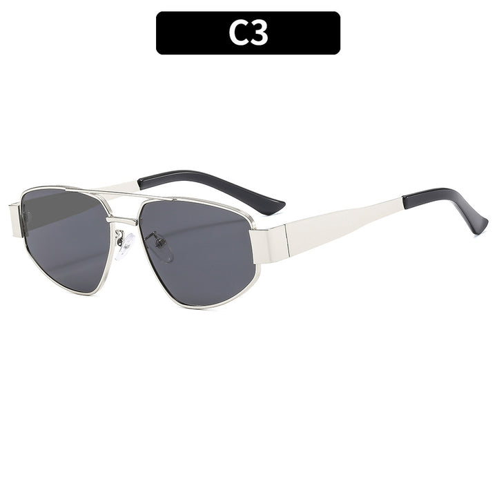 Modern Angular Shield Sunglasses
