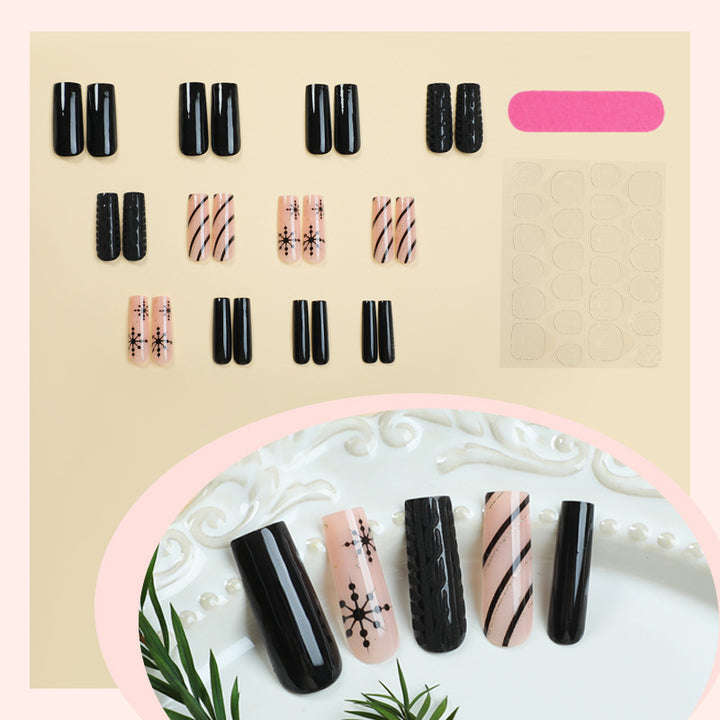 Elegant Artificial Nail Design Set Stornfield