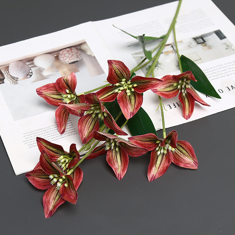 Realistic Decorative Floral Stem
