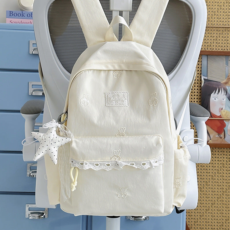 Charming Embroidered Backpack Stornfield