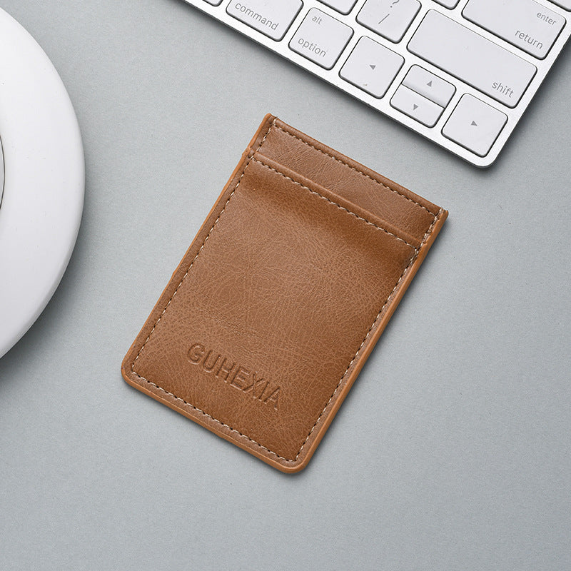 Sleek Leather Card Holder Stornfield