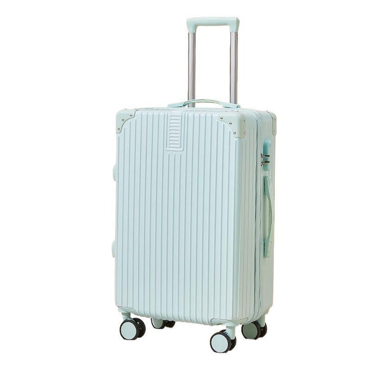 Hard-shell suitcase with double safety lock and flexible interior Stornfield