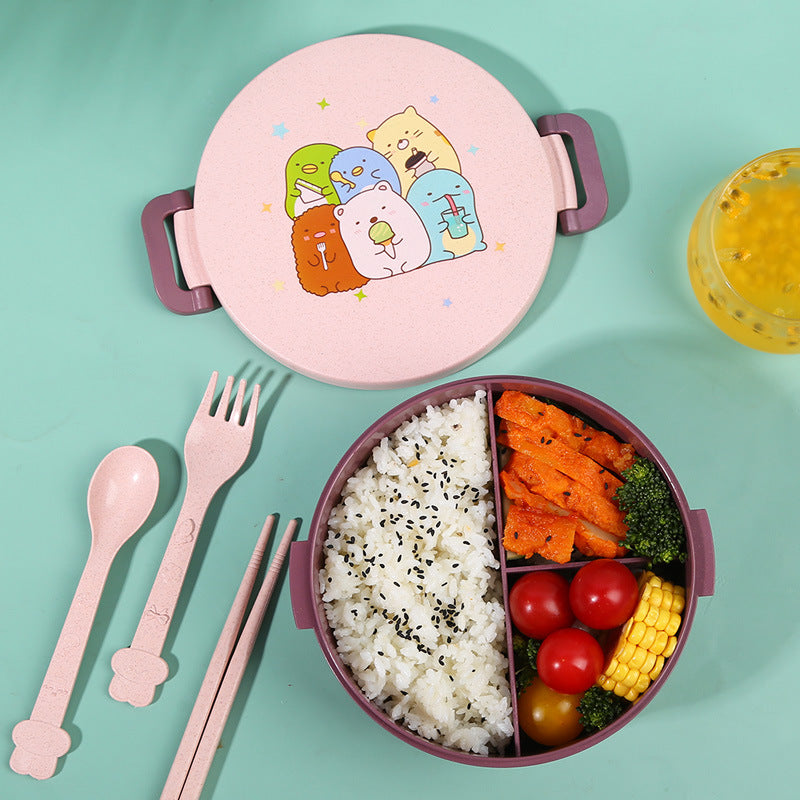 Cute Animal-Themed Bento Lunch Container