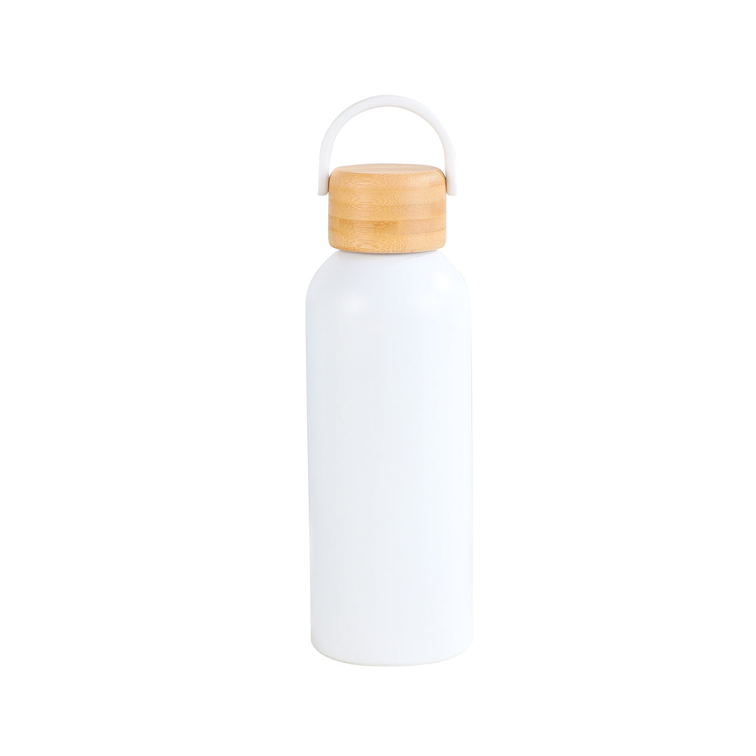 Women elegant and practical insulated bottle with bamboo lid Stornfield