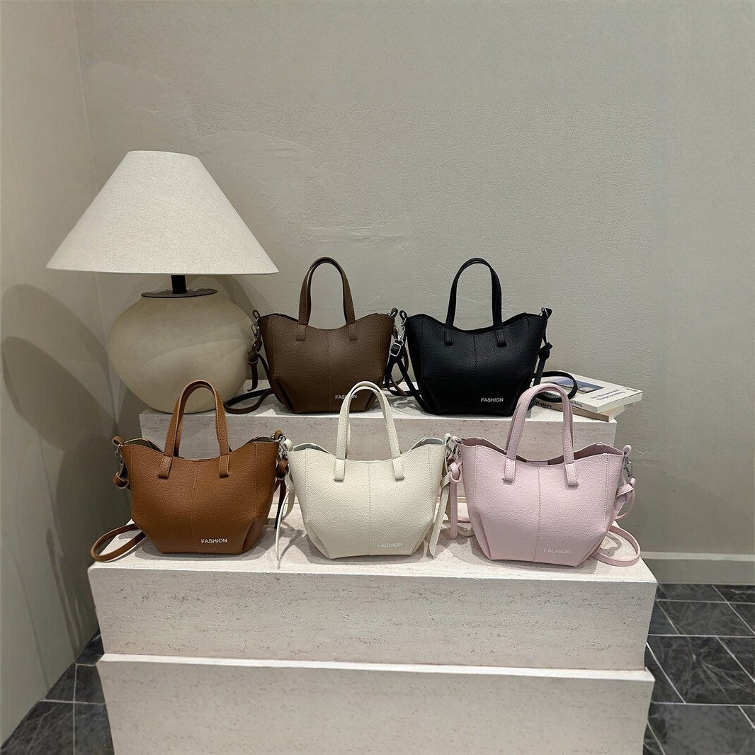 Stylish Faux Leather Handbag