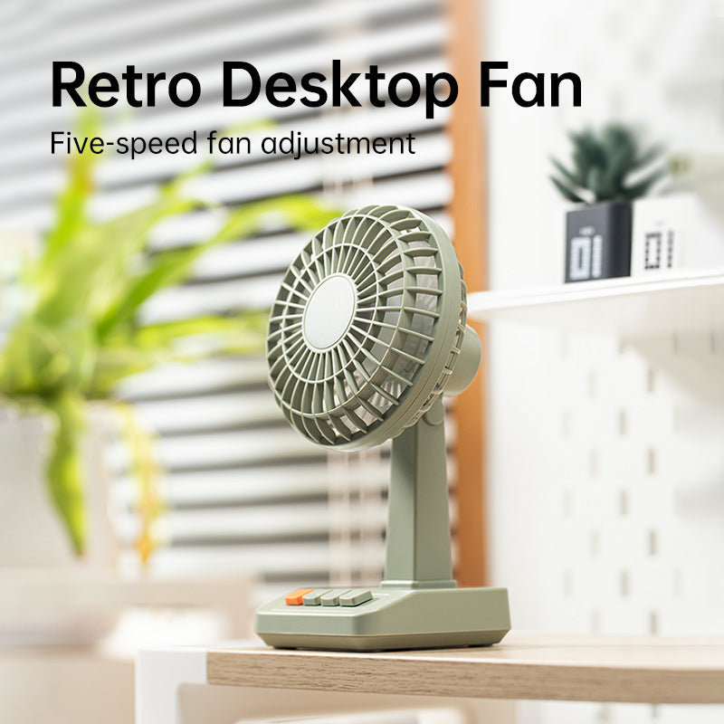 Ladies compact table fan with adjustable tilt angle Stornfield