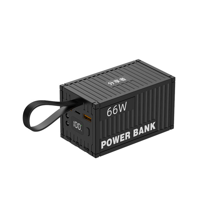 Portable Power Bank in Container Design with 66W Fast Charging Function Stornfield