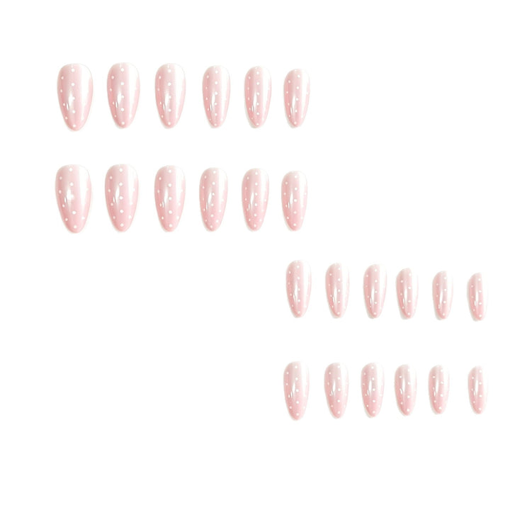 Elegant Almond-Shaped Nail Enhancements Stornfield