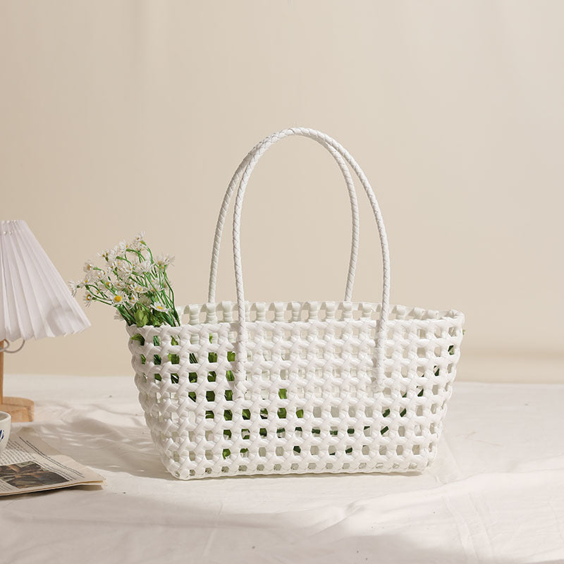 Braided Bast Carrier Bag Stornfield