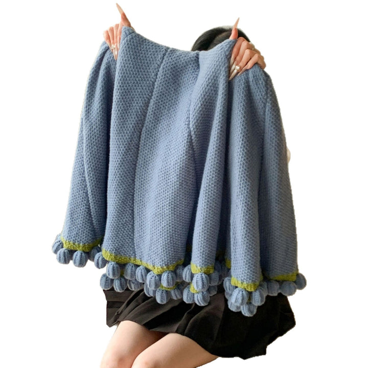Knitted Sweater With Floral Design Stornfield