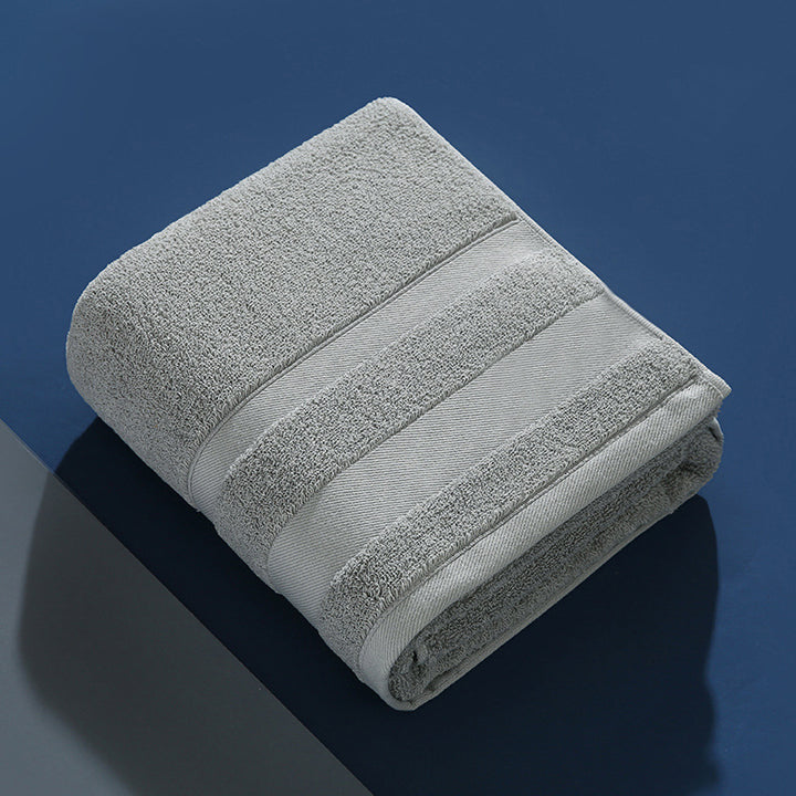 Luxurious Terry Bath Towel With Elegant Texture Stornfield