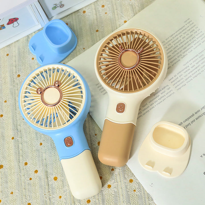 Women Portable Hand Fan with Innovative Animal Design Stornfield