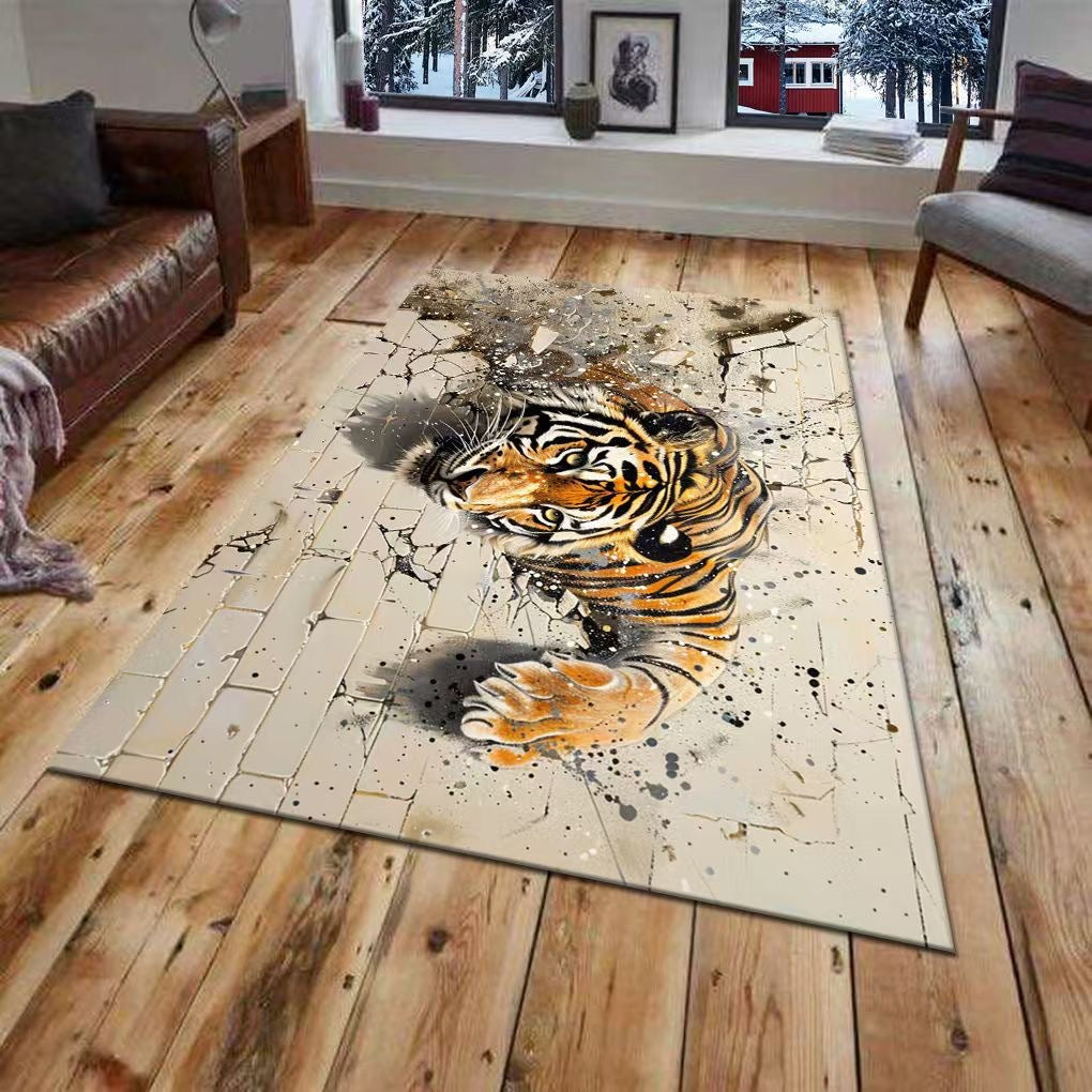3D Printed Tiger Wall Mural Stornfield