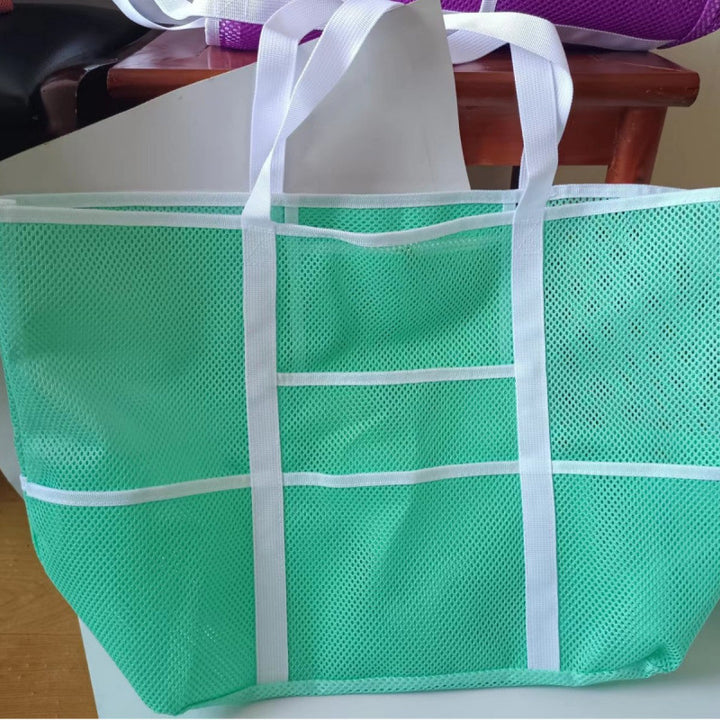 Spacious mesh beach bag Stornfield