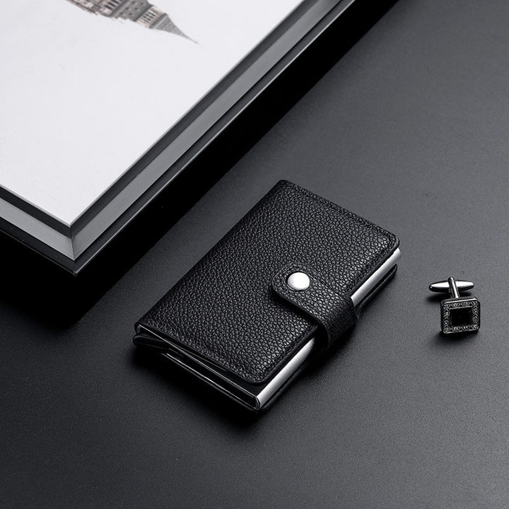 RFID-Blocking Leather Cardholder Stornfield