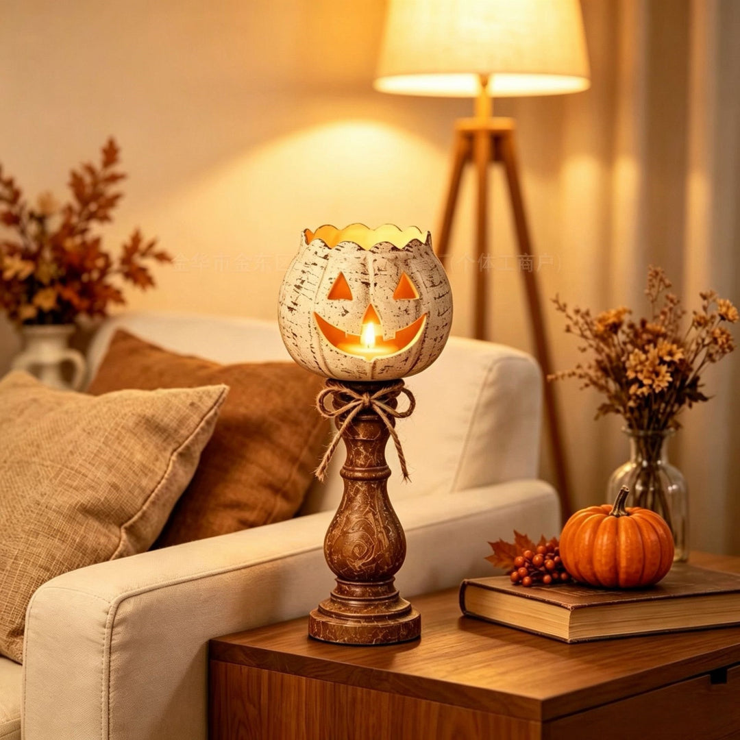 Decorative Pumpkin Lamp Stornfield