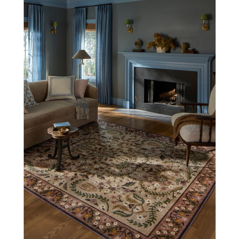 Vintage Floral Area Rug