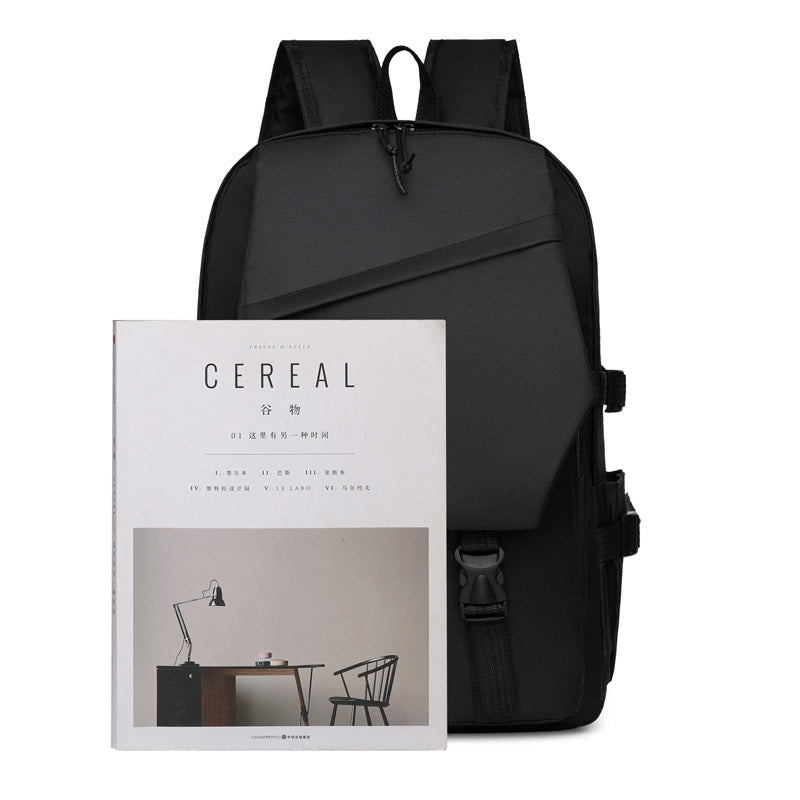 Backpack with ergonomic carrying system and multifunctional compartments Stornfield