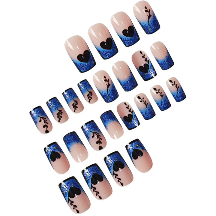 Artistic Gradient Press-On Nail Extensions Stornfield