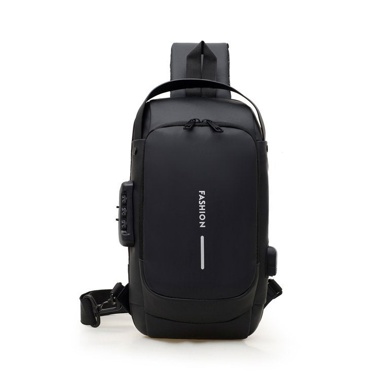 Shoulder bag with ergonomic design and multiple compartments Stornfield