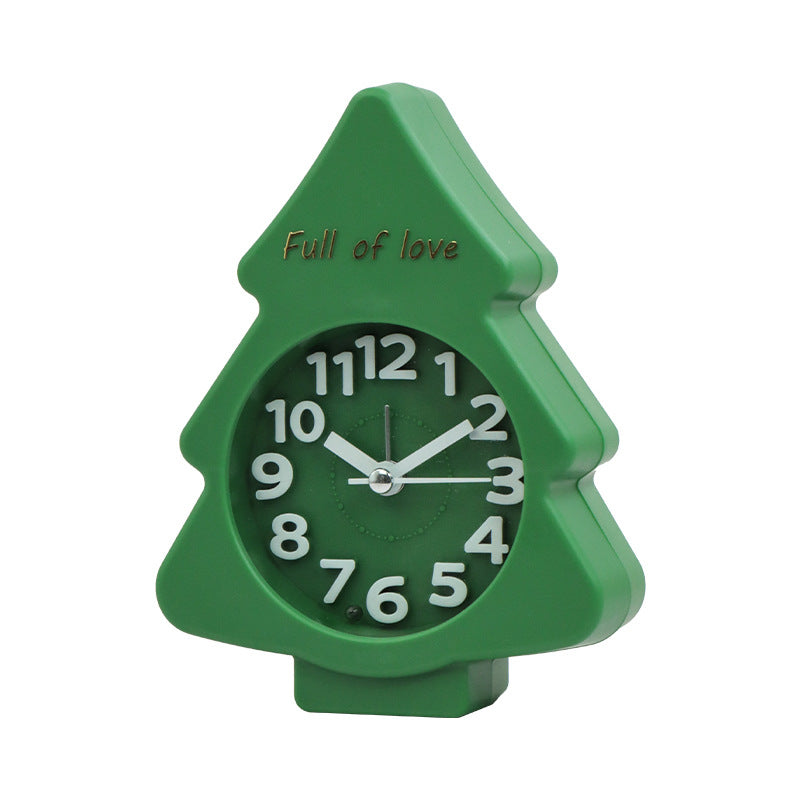 Funnier bedside clock in creative Christmas tree design Stornfield