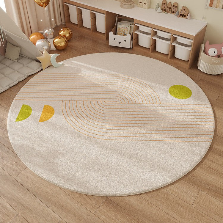 Alphabet-Themed Educational Area Rug for Kids