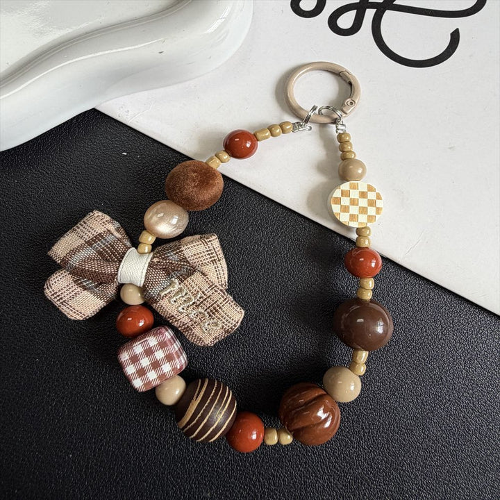 Decorative Beaded Charm Keychain Stornfield 1790135214