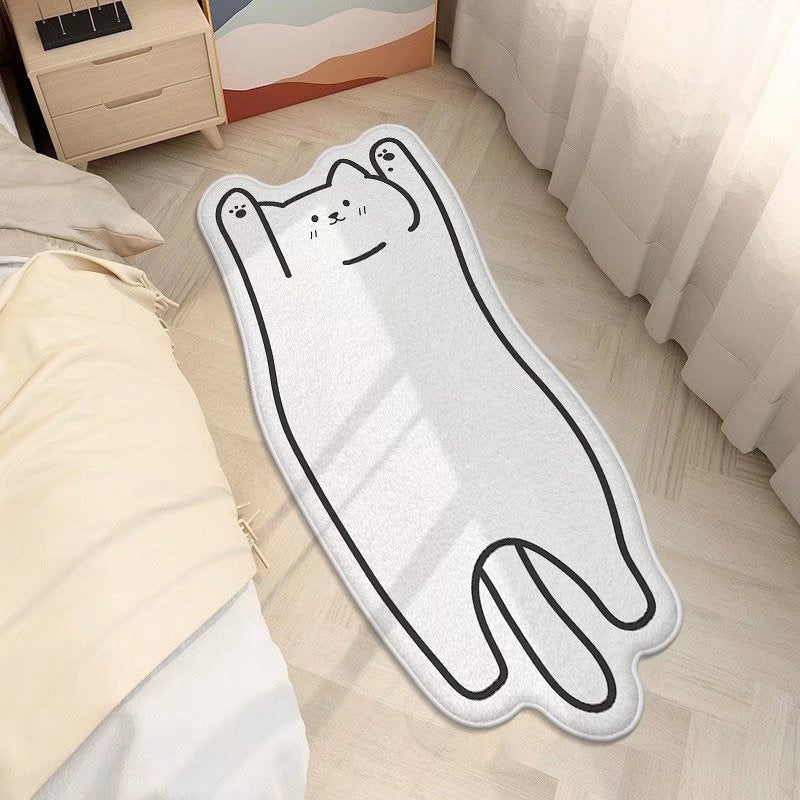 Cute Cat-Shaped Area Rug Stornfield