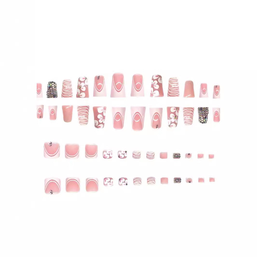 Elegant Decorative Acrylic Toe Nail Art Stornfield