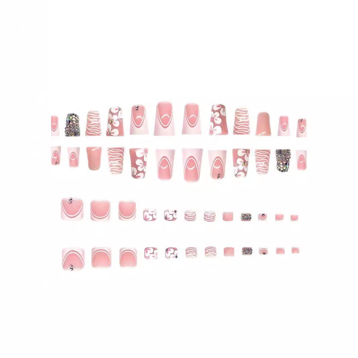 Elegant Decorative Acrylic Toe Nail Art Stornfield